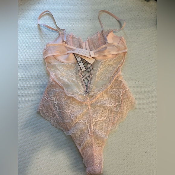nwt victorias secret pink teddy lingerie - Picture 3 of 9